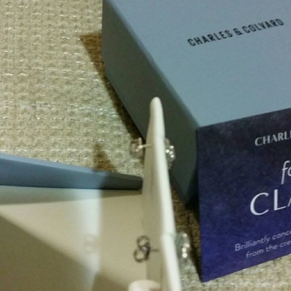 💥Charles & Colvard Moissanite Knot Earrings - Picture 2 of 5